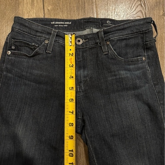 AG Adriano Goldschmied Jeans Women 25 Blue The Legging Ankle Super Skinny Dark - Picture 5 of 11